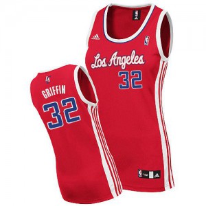 NBA Blake Griffin Swingman Women's Red Jersey - Adidas Los Angeles Clippers &32 Road