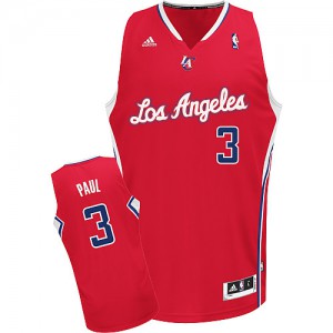 NBA Chris Paul Swingman Youth Red Jersey - Adidas Los Angeles Clippers &3 Road