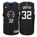 Los Angeles Clippers 2015-16 nouvelle saison Logo 32 Blake Griffin noir Swingman maillot