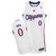 NBA Glen Davis Authentic Men's White Jersey - Adidas Los Angeles Clippers &0 Home