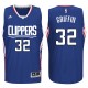 Los Angeles Clippers 2015 nouvelle saison Logo 32 Blake Griffin bleu Swingman maillot