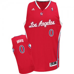 NBA Glen Davis Swingman Men's Red Jersey - Adidas Los Angeles Clippers &0 Road