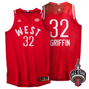 Toronto Conférence All-Star de l'Ouest 32 Blake Griffin 2016 maillot rouge