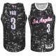 Chris Paul 3 Swingman noir Fashion maillots Los Angeles Clippers Black City masculine Lights Swingman maillot