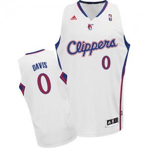 NBA Glen Davis Swingman Men's White Jersey - Adidas Los Angeles Clippers &0 Home