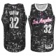 Blake Griffin 32 Swingman noir mode maillots Los Angeles Clippers Black City masculine Lights Swingman maillot