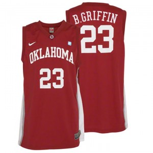 Blake Griffin NCAA Oklahoma Sooners 23 College Basketball rouge Maillot