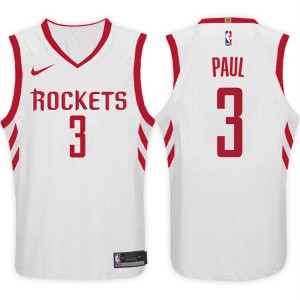 Chris Paul Houston Rockets &3 maillot blanc