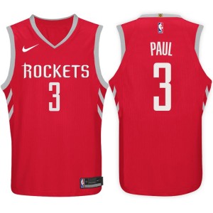 Chris Paul Houston Rockets 3 maillot rouge