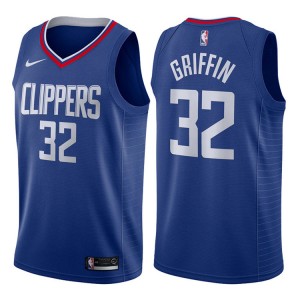 Hommes 2017-18 saison Blake Griffin Los Angeles Clippers &32 Icône Bleu Échangiste maillots