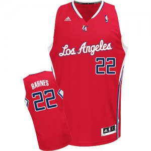 NBA Matt Barnes Swingman Men's Red Jersey - Adidas Los Angeles Clippers &22 Road