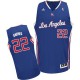 NBA Matt Barnes Swingman Men's Royal Blue Jersey - Adidas Los Angeles Clippers &22 Alternate