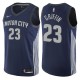 Pistons de Detroit pour hommes ^ 23 Maillot Swingman bleu marine Griffin City Edition