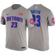 Pistons de Detroit ^ 23 T-shirt en jersey gris avec déclaration de Blake Griffin