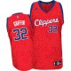 NBA Blake Griffin Authentic Men's Red Jersey - Adidas Los Angeles Clippers &32 Crazy Light