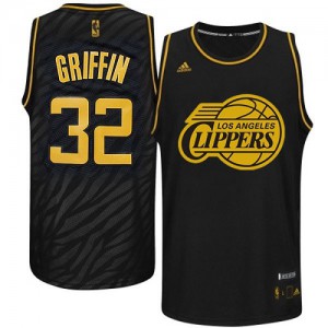 NBA Blake Griffin Swingman Men's Black Jersey - Adidas Los Angeles Clippers &32 Precious Metals Fashion